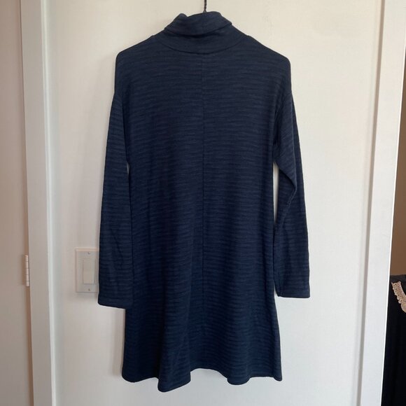 Zara Turtle Neck Fit and Flare cotton Dress - Picture 5 of 5